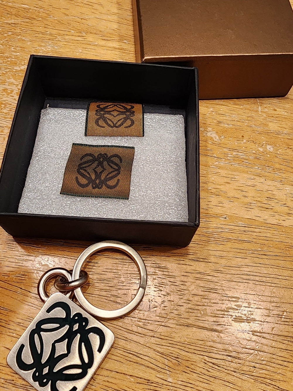 Loewe Anagram Keychain